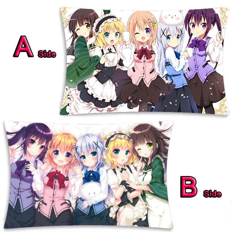 Аниме Gochuumon wa Usagi Desu ka? Hoto Kokoa милый Dakimakura обнимающий чехол для подушки тела