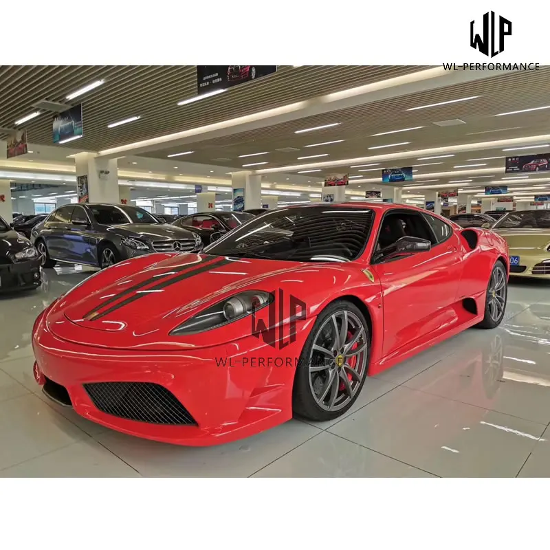 F430 SC стиль высокое качество FRP Неокрашенный большой кузов автомобиля Комплект