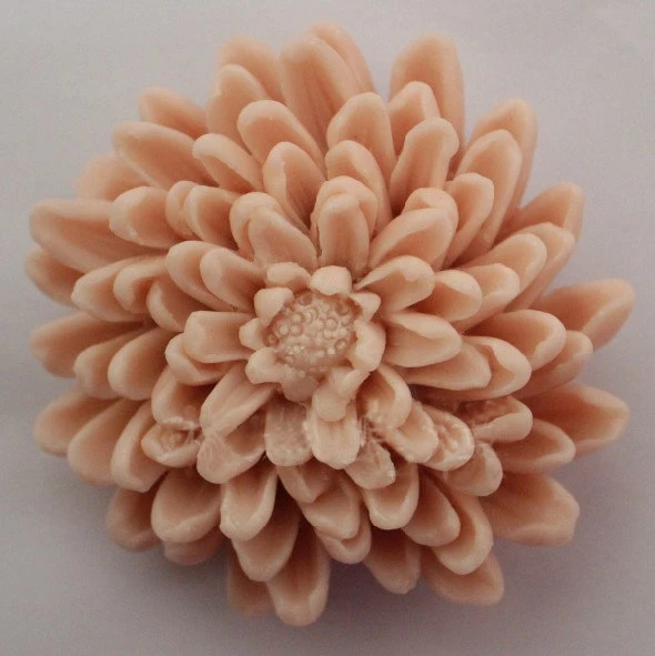

PRZY Mold Silicone Handmade Soap Mold Food Grade Molds Beautiful Chrysanthemum Shape Mould Silica Gel Aroma Stone Moulds 001