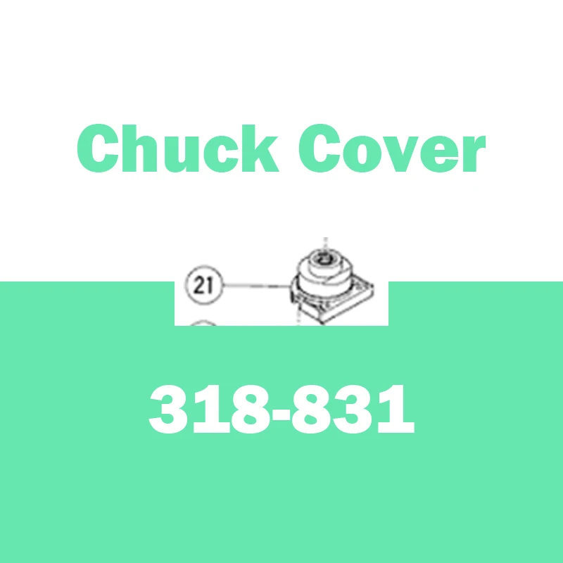 

Genuine CHUCK COVER for Hitachi 318831 D10YB Reversible Right Angle Drill Parts Electric Drill