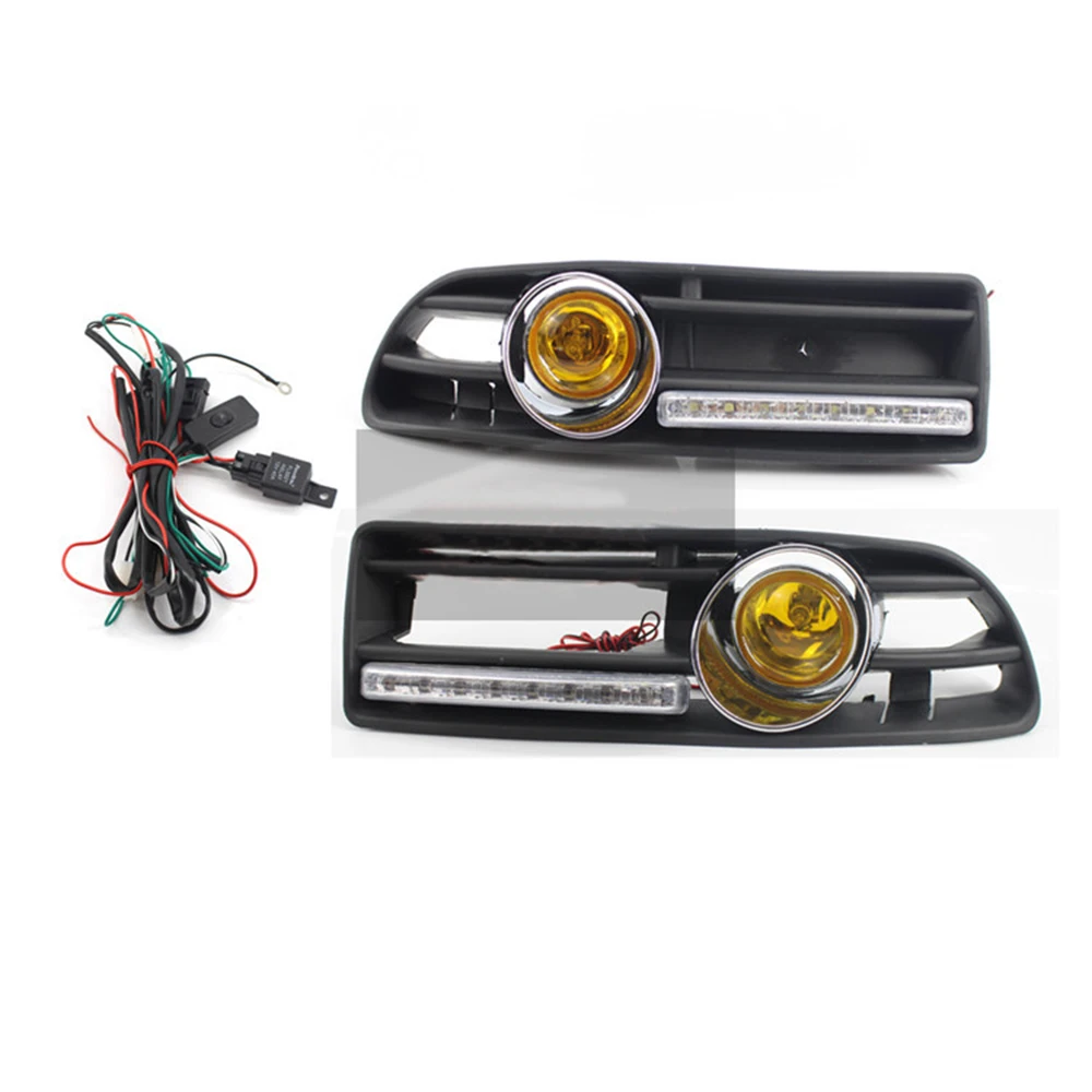 Противотуманные фары для VW Jetta Bora MK4 1999 2004 передние Автомобильные противотуманные