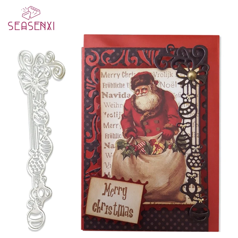 Новые штампы Рождество 2018 металлические режущие новая обрезанная кружевная