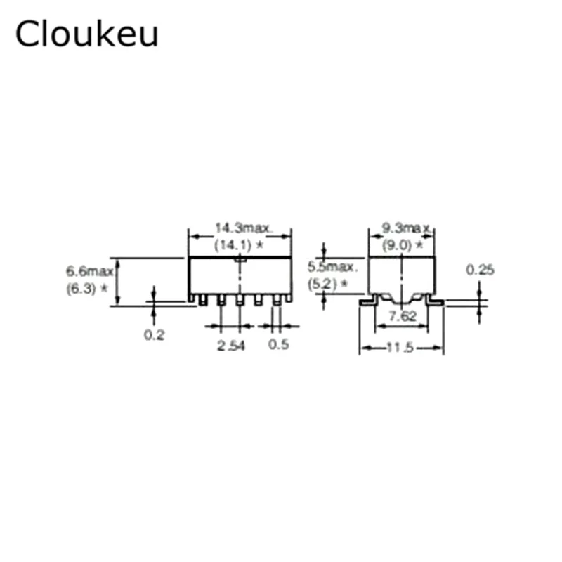 2Pcs Relay DIP10 TQ2SA-3V TQ2SA-5V TQ2SA-12V TQ2SA-24V ATQ201SA ATQ209SA ATQ203SA ATQ204SA | Обустройство дома