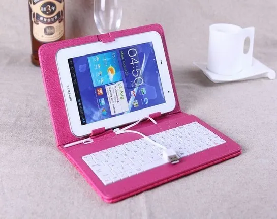 Colorful Pattern 7 Keyboard Smart Cover Case For inch Tablet PC With Micro USB Gift for Lady KB01 | Компьютеры и офис