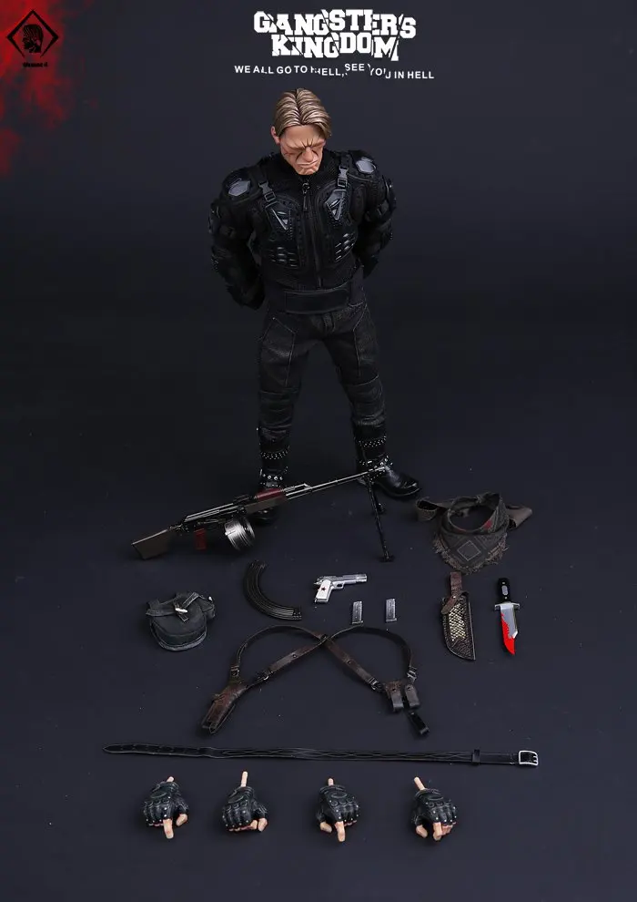 ESTARTEK DAM GK010 1/6 Gangsters Kingdom Diamond 4 Milevskyi Lundgren 12 дюймов Коллекционная экшн