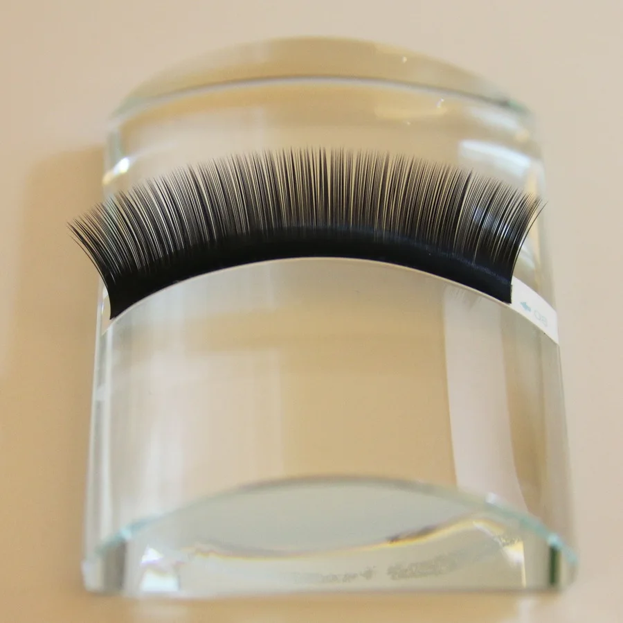 U изогнутый кристаллический клей поддон норковые накладные ресницы держатель