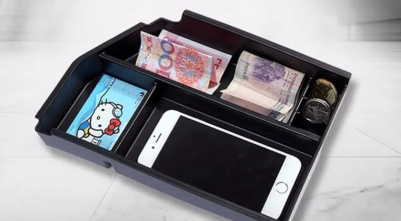 Контейнер для хранения в центральном подлокотнике для Mercedes Benz ML GL GLE GLS Class C292 W166, аксессуары для автомобиля, LHD.