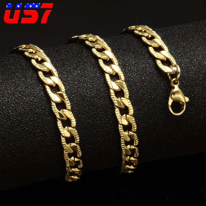 k05 US7 Titanium Нержавеющая сталь 60см длинная змеиная коробка Link 316L Цепи Висячие Curb Twist Кольцо цепочки Роло для женщин Мужские украшения gourmette homme цепочка мужская цепочка мужская chaine acier inoxydable - Окраска металла: k05
