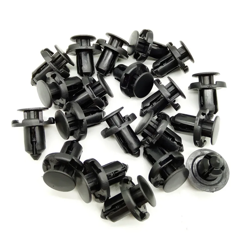 Ederivo #03 1PCS 9 Mm for Honda Mazda Mitsubishi Lotus Auto Plastic Rivet Fastener Clamp Car Bumper Fender Liner Fixed Clips | Автомобили