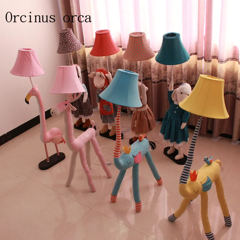 Скандинавский креативный Маленький Слоник напольная лампа для гостиной дивана