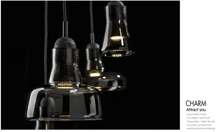 Скандинавское искусство Тени кристалл Droplight столовая люстра для ресторана домашнее внутреннее декоративное освещение одна голова светодиодный светильник