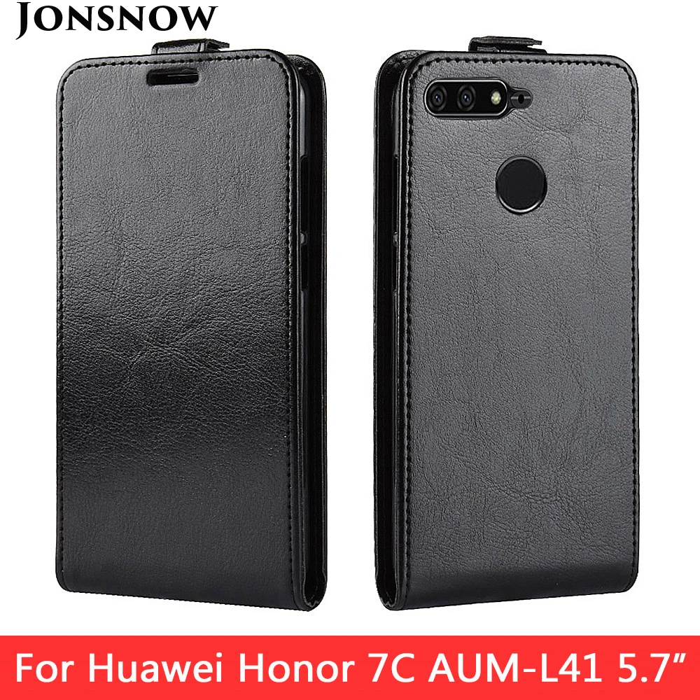Защитный чехол JONSNOW для huawei Honor 7X5 93 дюймов из искусственной кожи задняя крышка с