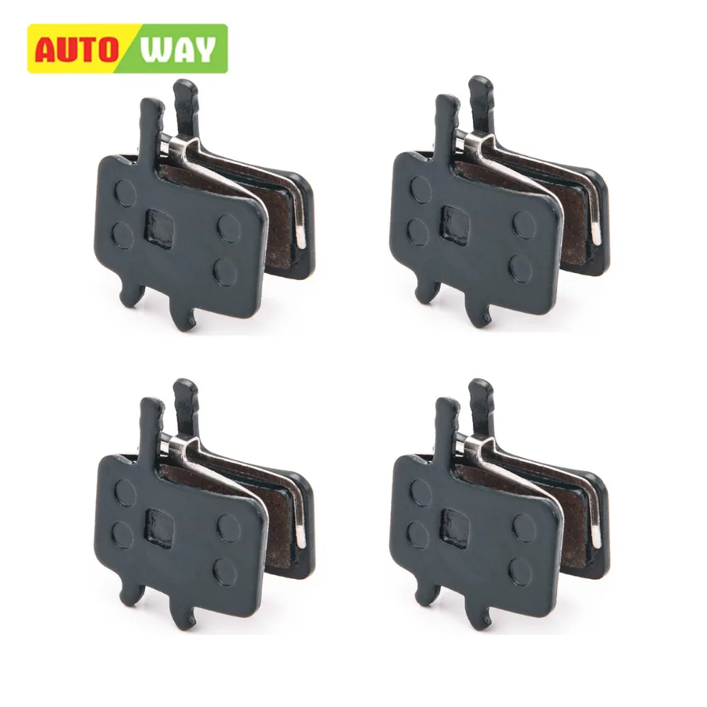 AUTOWAY 4 пары красный спеченный велосипедный тормоз без асбеста для Sram Avid BB7 Juicy 3 5 7 MTB