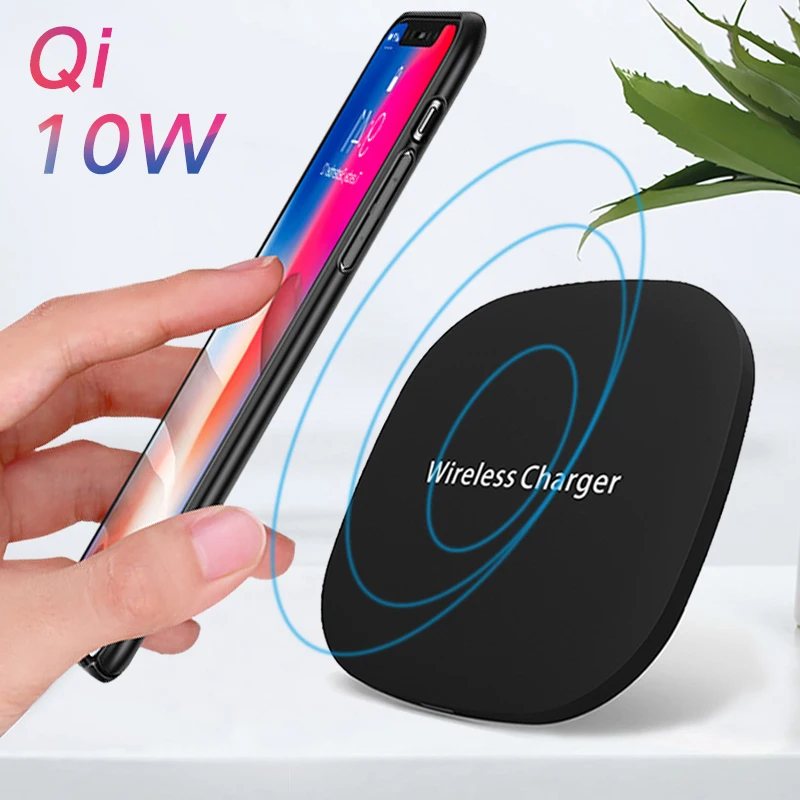 Беспроводное зарядное устройство для xiaomi mix 2S SuperCharger Samsung S10 S9 S8 plus Note 10 9 iPhone 11 Pro XS