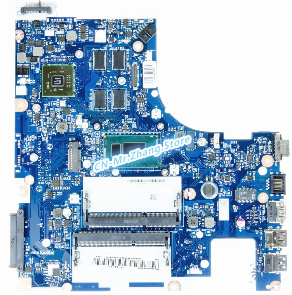 

SHELI FOR Lenovo G50-70 Laptop Motherboard W/ I7-4510U CPU ACLU1/ACLU2 NM-A271 DDR3 M230 GPU