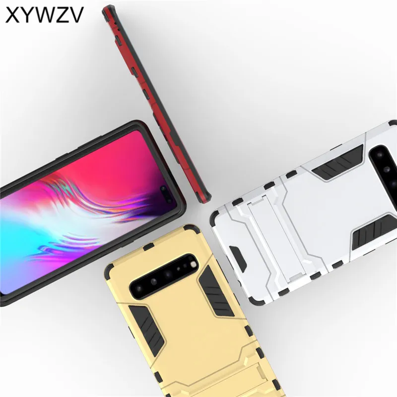 Для Samsung Galaxy S10 5G чехол противоударный Чехол Броня мягкий силиконовый резиновый