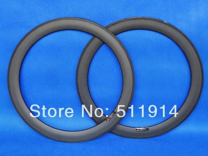 Велосипедное колесо 60 мм: полностью карбоновый матовый шоссейный велосипед 3k 700C