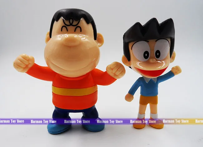 8 шт./лот 6 см ПВХ высококачественные японские аниме фигурки в наборе doraemon