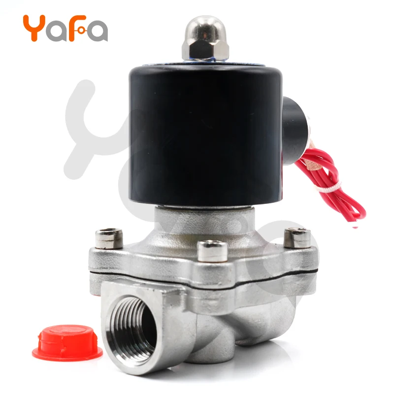 Нормально закрытый электромагнитный клапан 220 В переменного тока 12 24 постоянного