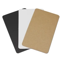 100pcs lot thick kraft paper diy scrapbooking stationery blank card postcard birthday gift greeting craft paper cards bookmarks