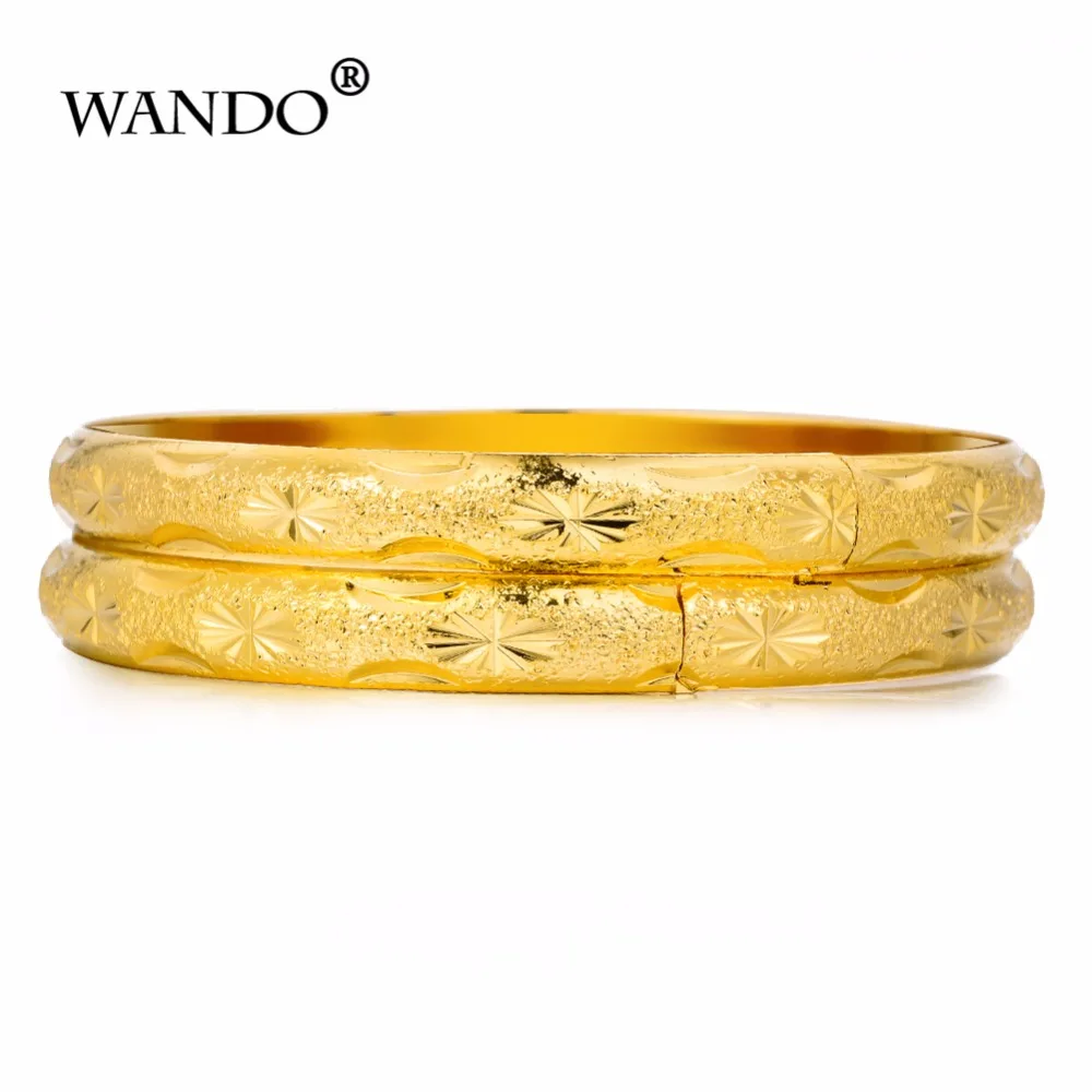 WANDO 2 шт./лот этнические золотые цветные браслеты для женщин ювелирные изделия
