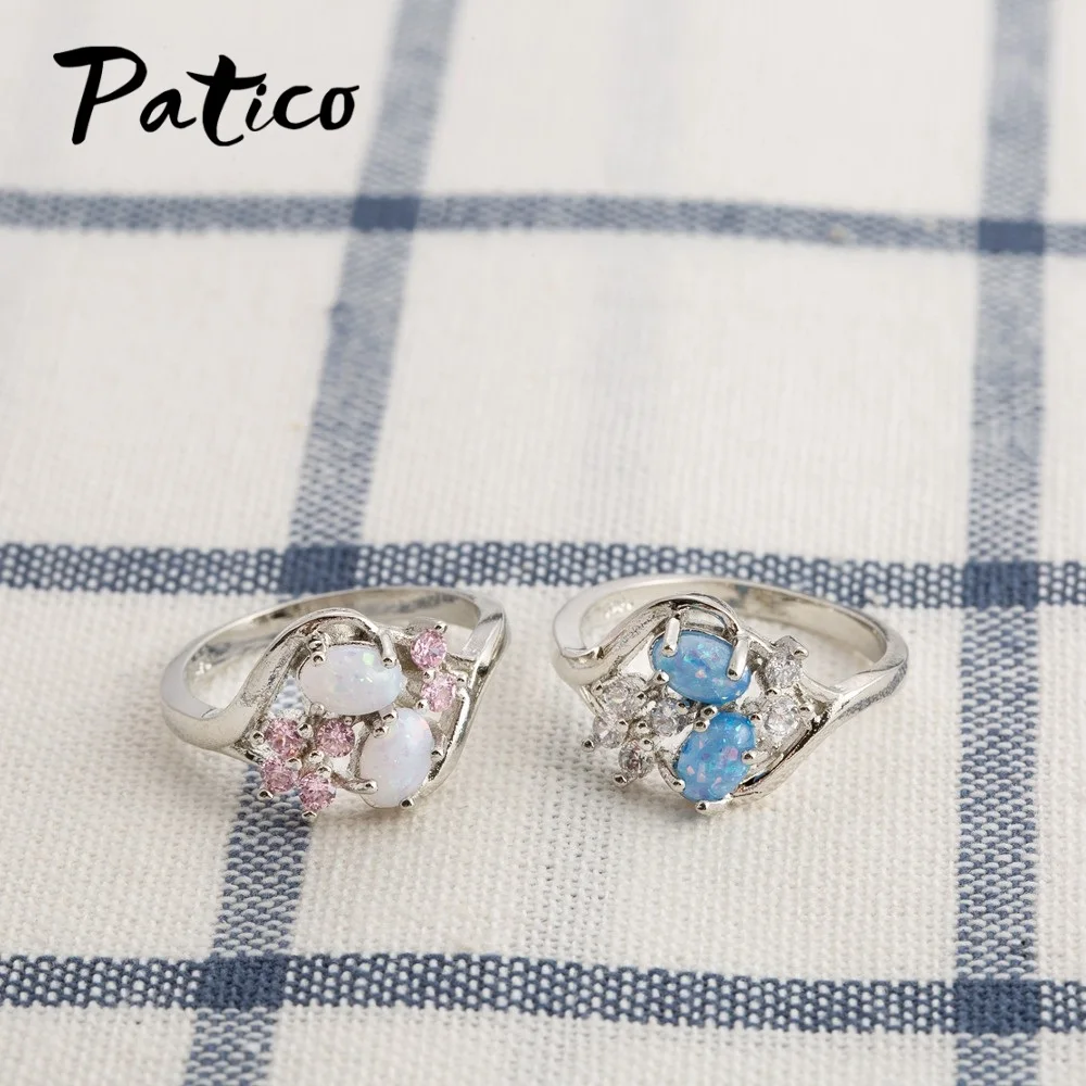 Женское кольцо из серебра 100% пробы с фианитом