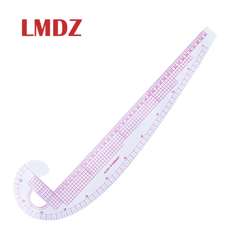 

Plastic Transparent French Curve Ruler SplIne Sewing Patchwork Feet Tailor Yardstick Cloth Cutting Rulers