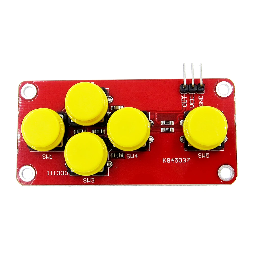 AD Keyboard Simulate Five Key Module Button for Sensor Expansion Board | Integrated Circuits