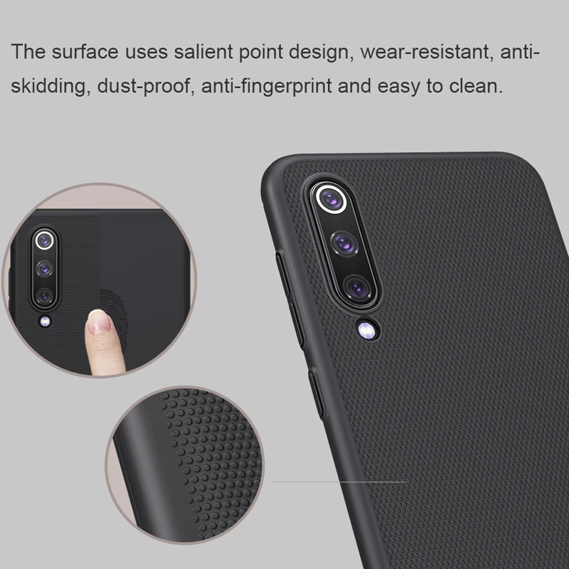NILLKIN супер матовый чехол для телефона для Xiaomi Mi 9 SE Жесткий PC Матовая защитная задняя крышка для Xiaomi Mi 9 SE 9se чехол Capa бизнес
