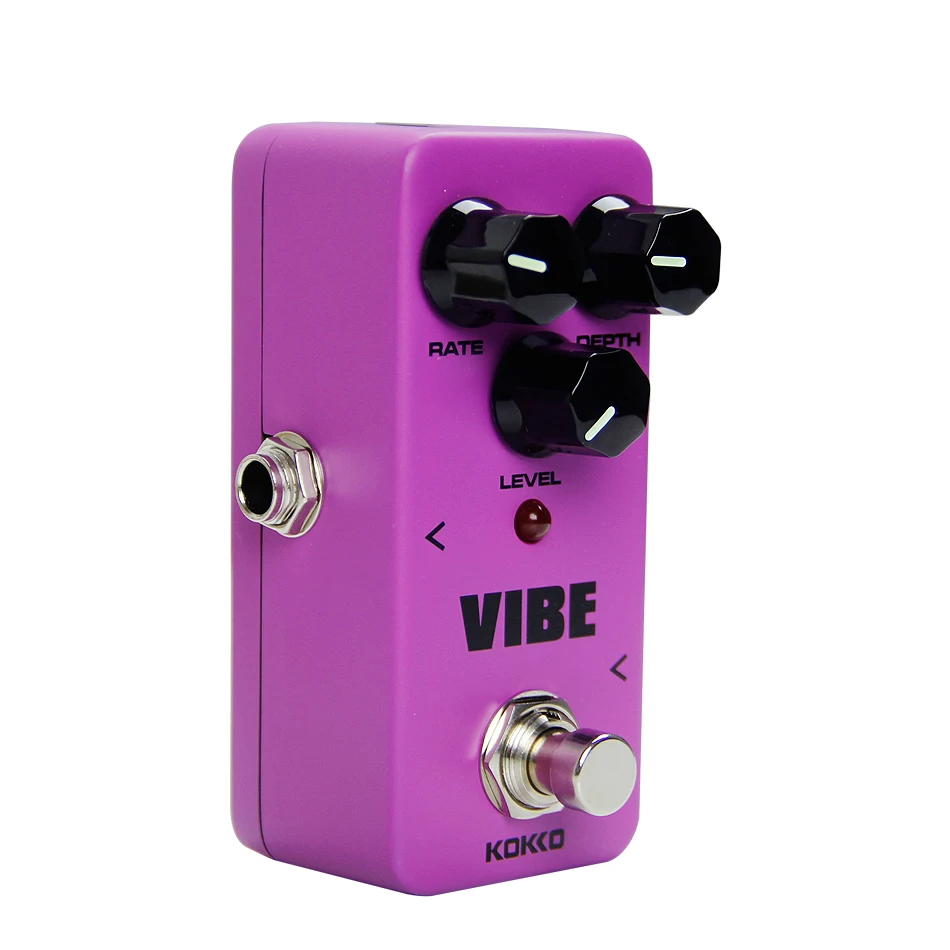 Kokko Flanger FUV2 Mini Vibe педаль для гитары с эффектом портативный аналоговый поворотный