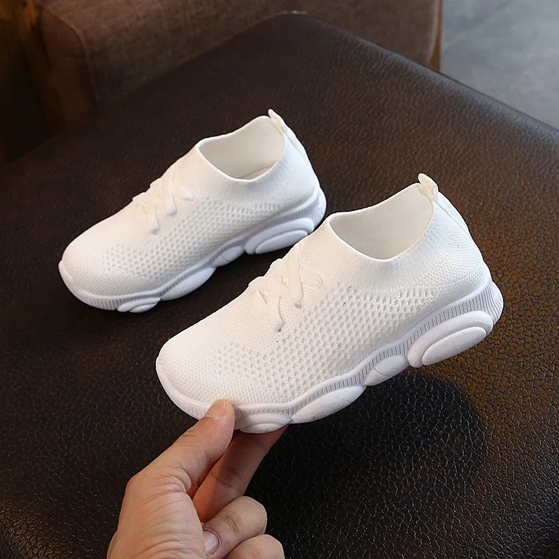 children's sneakers autumn new fashionable net breathable leisure sports running shoes for girls boys kids | Детская одежда и