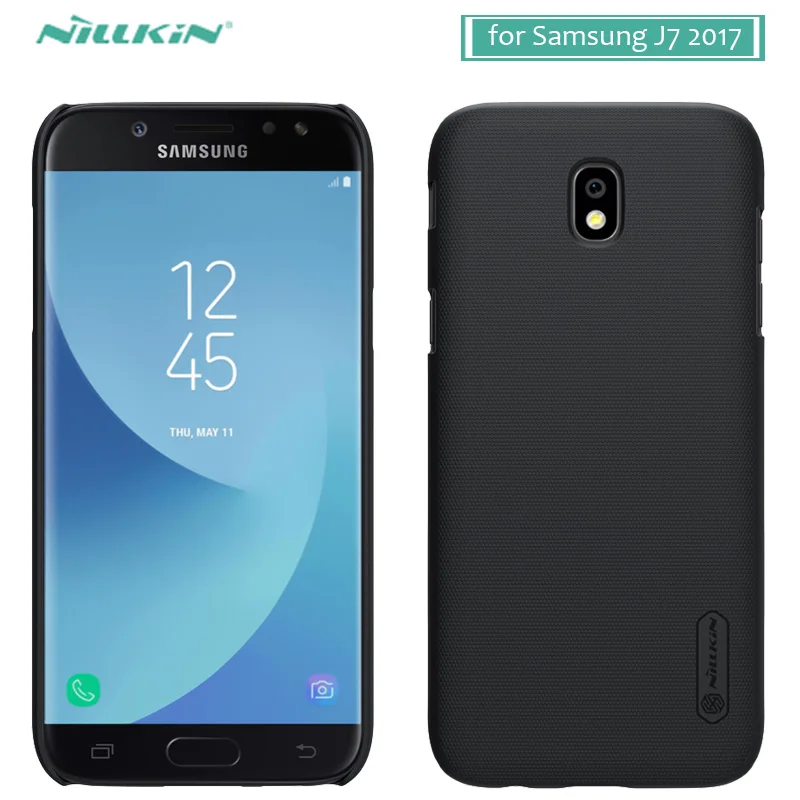 Для samsung Galaxy J7 2017 Nillkin матовый защитный жесткий чехол для Pro Nilkin телефона + Экран