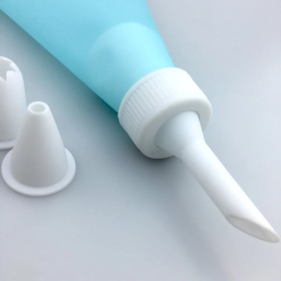 9 Pcs/Set Nozzles Icing Piping Cream And Pastry Bag Reusable DIY Cookie Decoration Mouth Rose Bakeware Cupcake Cake Tools | Дом и сад
