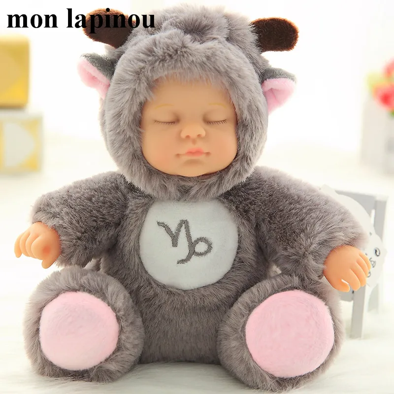 Kawaii куклы младенцы reborn двенадцать созвездий Bjd bebe кукла tuffed Дети Плюшевые игрушки