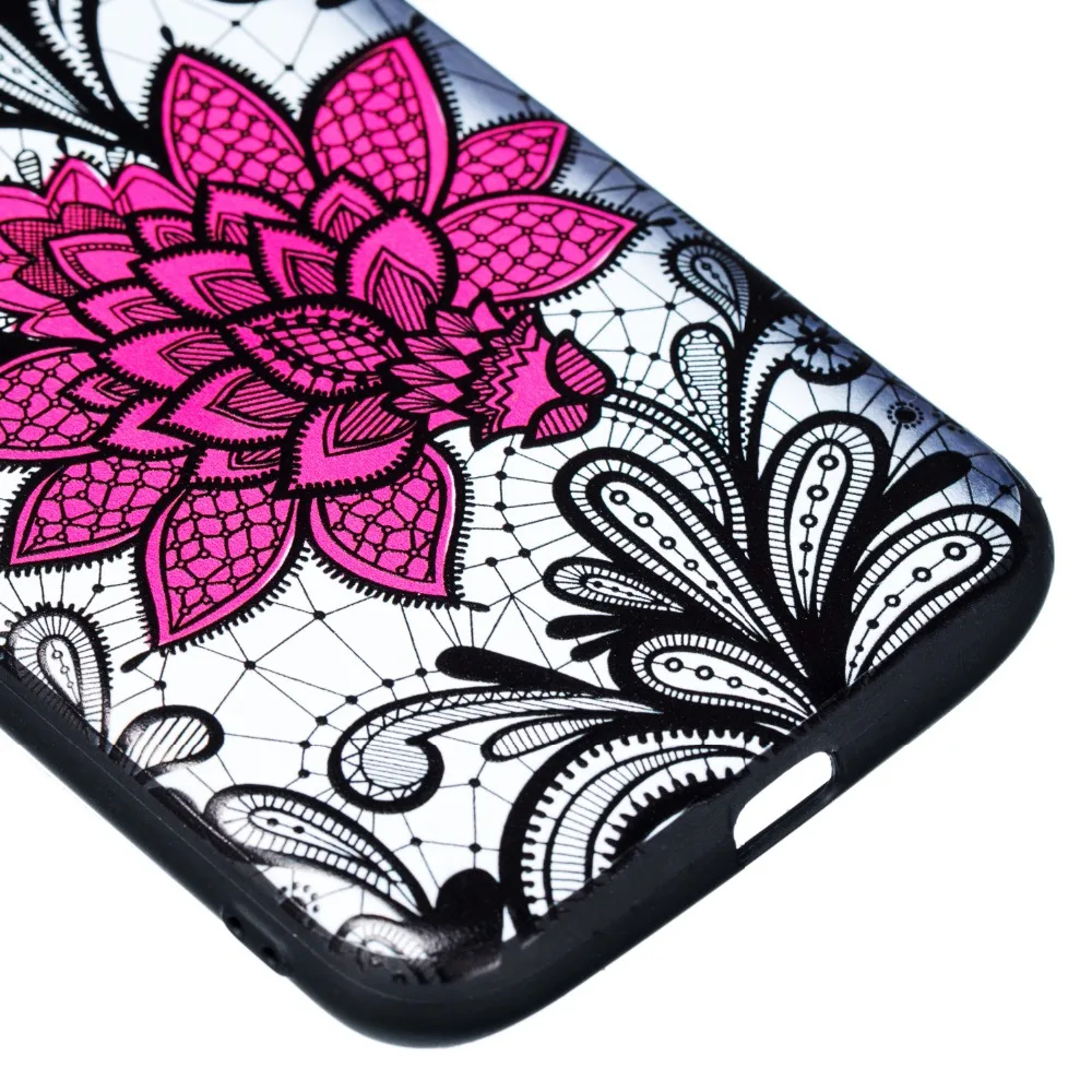 Sexy Floral Case For Motorola Moto G4 Plus novel fashion Hard PC+TPU / (5.5 inch) |