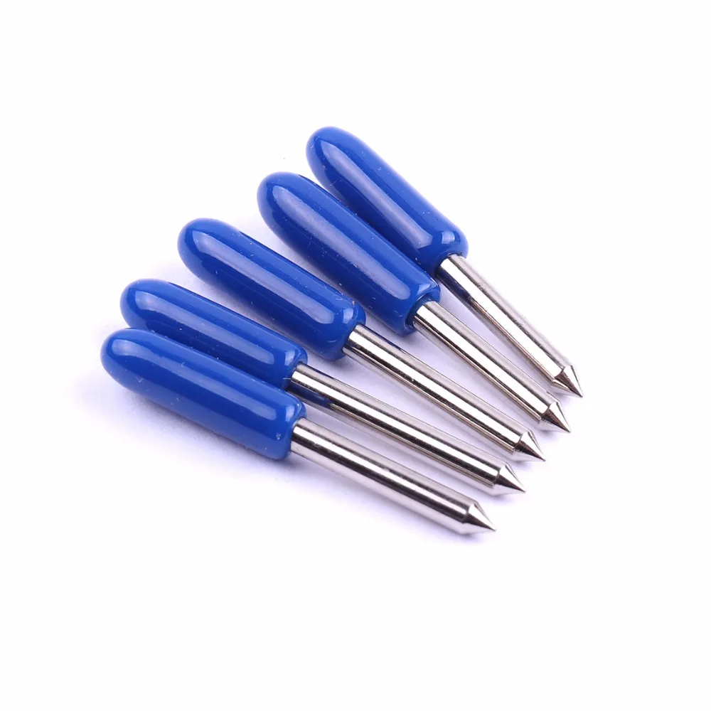 5PCS 30/45/60 Degree Cutting Plotter Blade Cutter Blades Cemented Carbide for Media Up To 0.25mm Thick Standard Vinyl | Инструменты