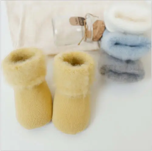 2018 Multitrust брендовые напольные носки для новорожденных детская теплая зимняя