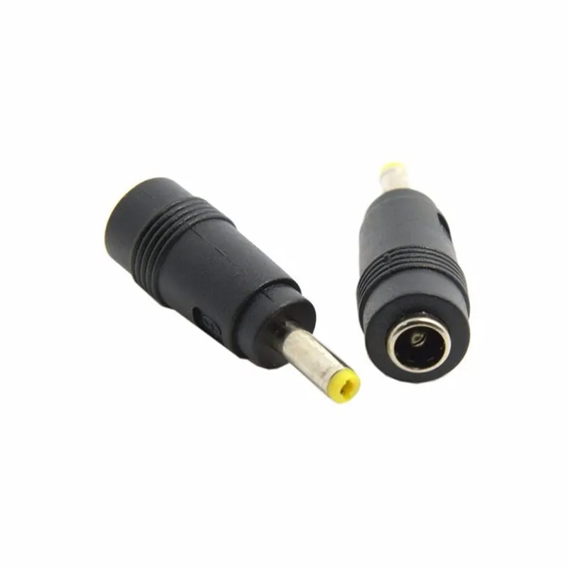 50pcs DC Power 4.0 x 1.7mm Male Plug to 5.5 x 2.1mm Female power Jack Adapter Connector for PSP Sony Laptop