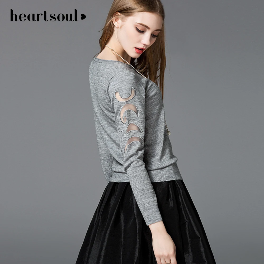 2017 вышивка шить свитер Европа и Американских женщин одежда Пуловер | Женская