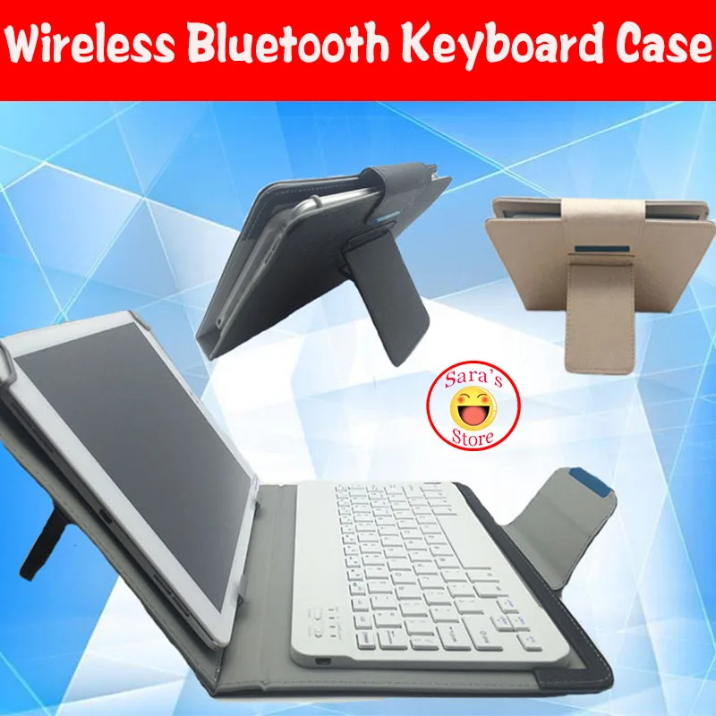 

10.1" Local Language Wireless Bluetooth-Compatible Protective Keyboard Cover Case For CHUWI HiPad Hi Pad Tablet PC And 4 Gifts