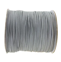 200ydsroll0 5mm silver grey korea polyester wax cord waxed thread diy jewelry shoes bracelet necklace wire string accessories