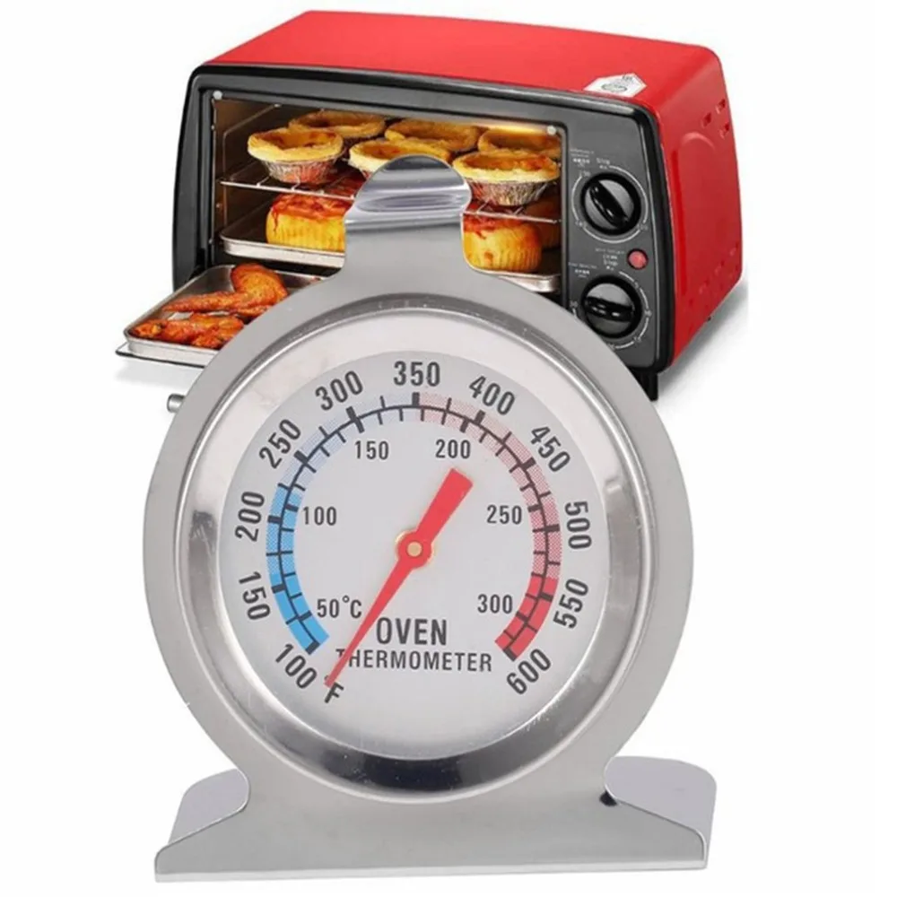 Food Meat Temperature Stand Up Dial Oven Thermometer Stainless Steel Gauge Large Diameter Kitchen Baking Supplies | Дом и сад