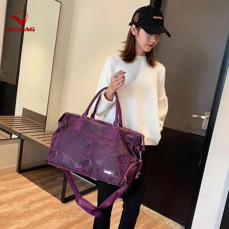 Wobag, модная Дорожная сумка на короткие расстояния, Оксфорд, водонепроницаемая, большая вместительность, мужская и женская спортивная сумка, камуфляжная, ручная сумка для багажа