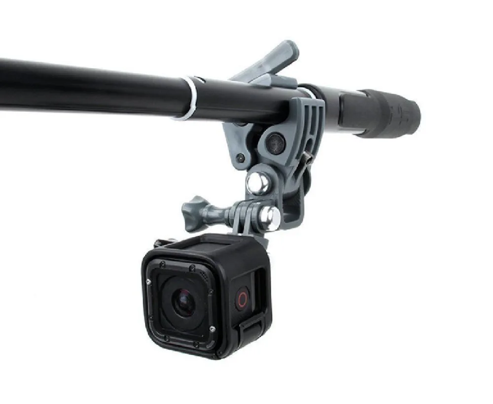 Черный Универсальный зажим Крепление fr пистолет/Удочка/лук крепления F GoPro SJCAM|clamp