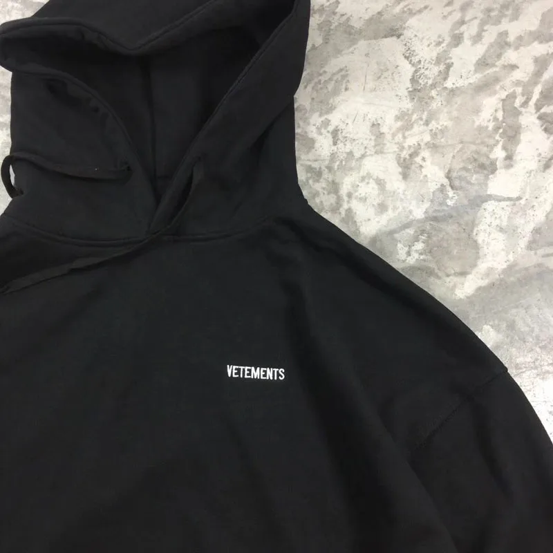 19AW Vete/мужские толстовки с капюшоном желтого цвета с буквенным принтом для мужчин и женщин в стиле хип-хоп, Свободные повседневные мужские свитшоты с вышивкой