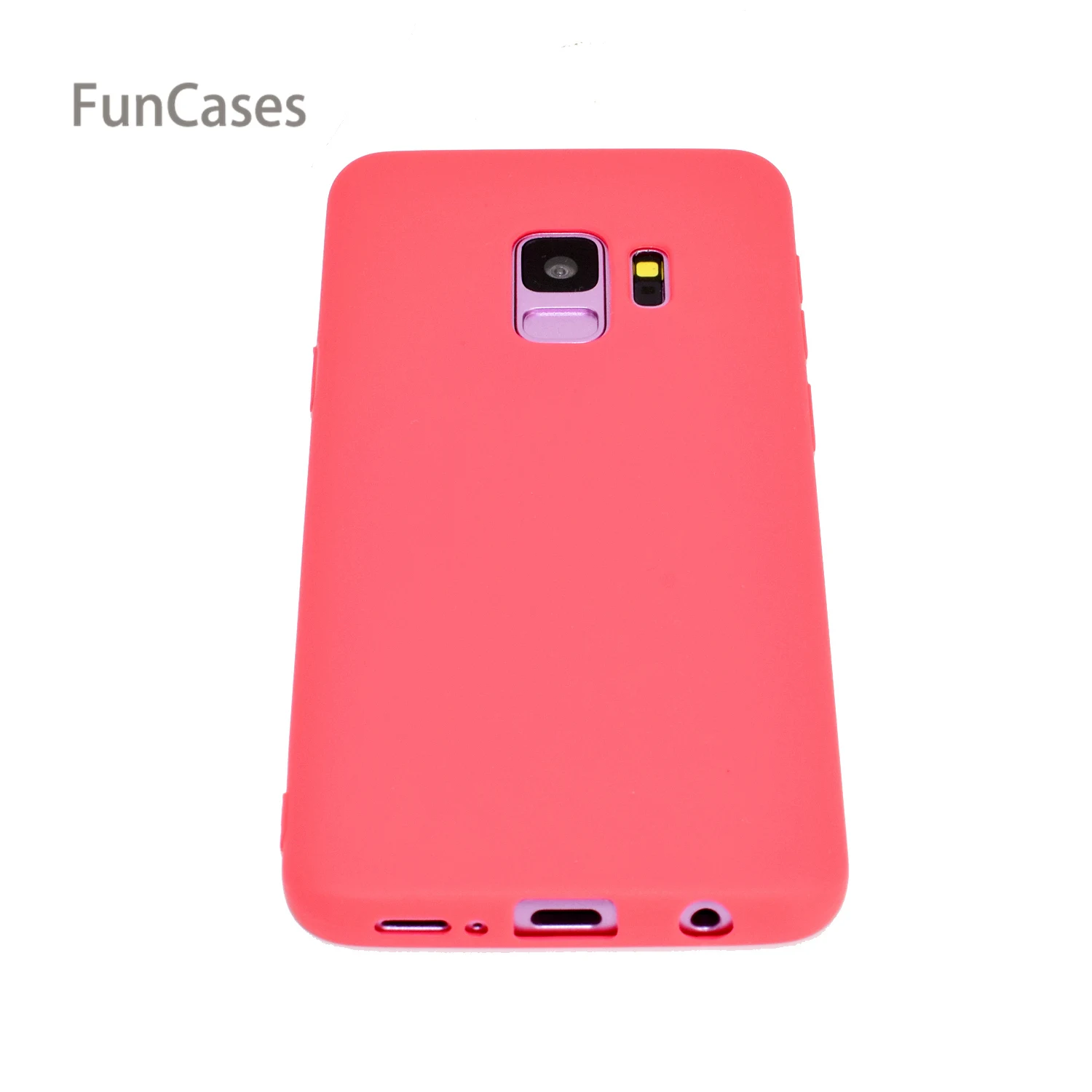 Тонкий чехол СПС Hoesjes samsung S9 Мягкий ТПУ для телефона Caso Блестящий силиконовый Galaxy