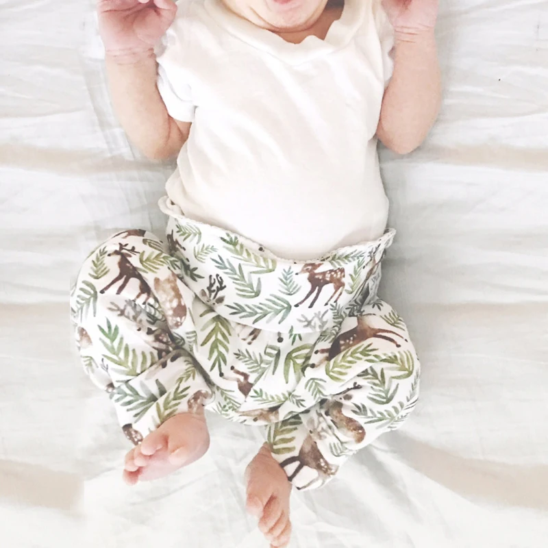 Модные Хлопковые Штаны для маленьких мальчиков и девочек осенне весенние