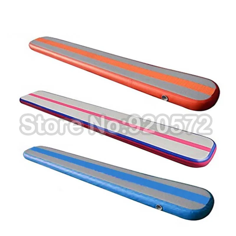 

Free Shipping Home training set inflatable air water balance beam for gymnastics with a free pump