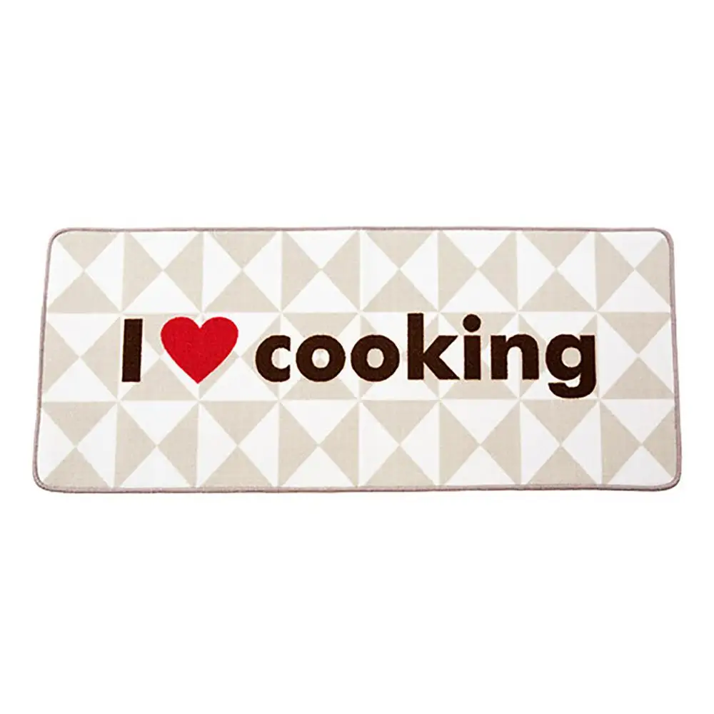 50 120CM Добро пожаловать, коврики для кухни с принтом «I Love cooking», коврики для дома, коврики для гостиной, Нескользящие впитывающие коврики для дома - Цвет: 50 120CM