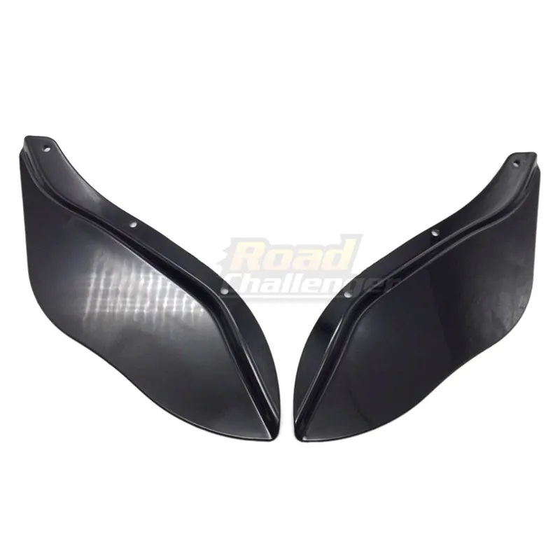 Обтекатель для Harley Electra Glide Street Black Side Wings Air дефлекторы ветровые стекла|Козырьки от